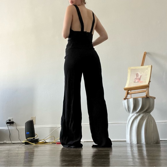 Artelier Nicole Miller Black Jumpsuit - Picture 2 of 4